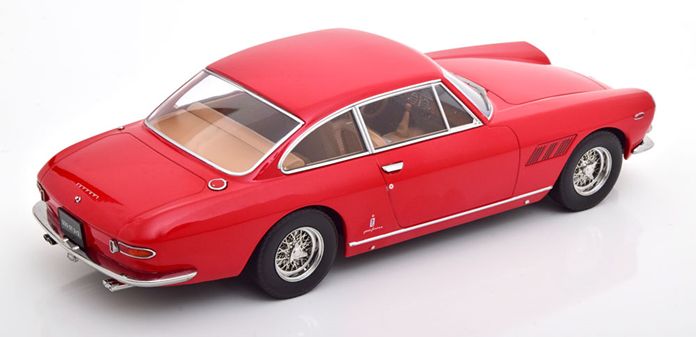 Available To Order – Ferrari 330 GT 2+2 1964 Red/Brown Interior 1:18 (KKS DC180424)