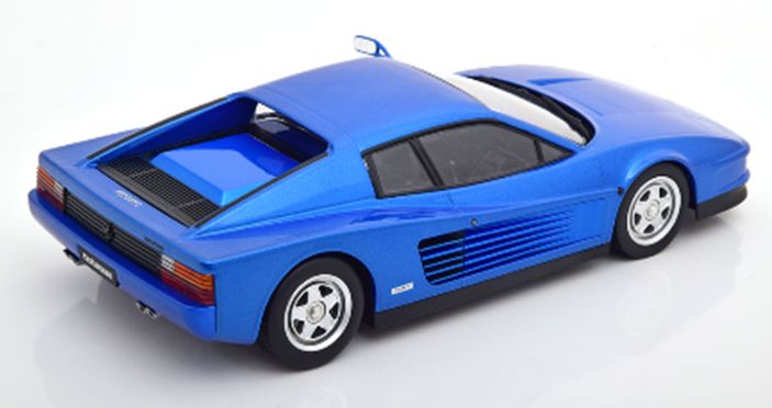 Available To Order – Ferrari Testarossa Monospecchio 1984 Blue Metallic 1:18 (KKS DC180503)