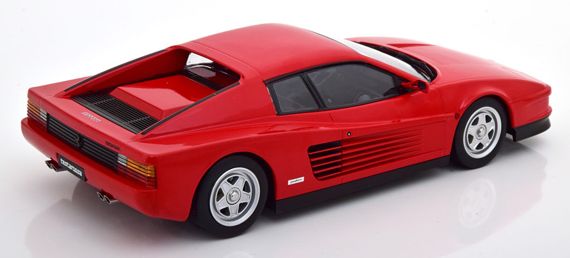 Available To Order – Ferrari Testarossa 1986 Red 1:18 (KKS DC180511)