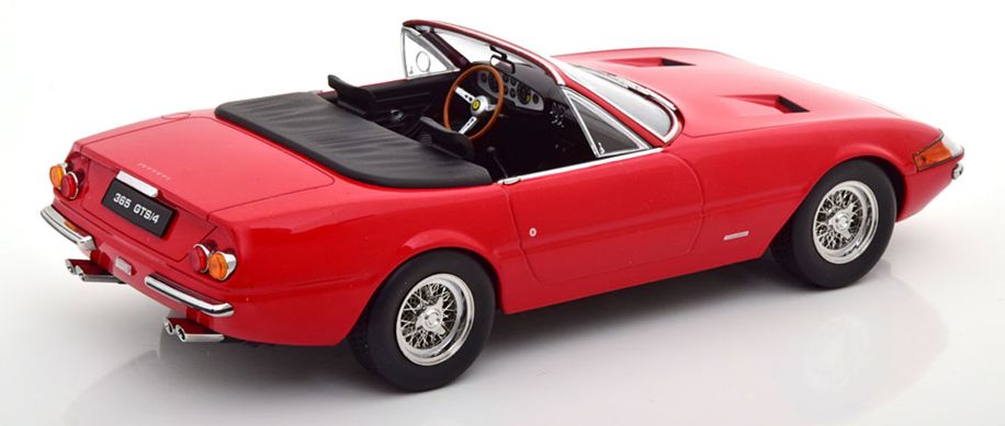 Available To Order – Ferrari 365 GTB Daytona Spyder 1969 Red 1:18 (KKS DC180611)