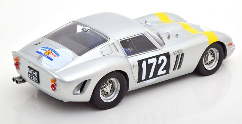 Available To Order – Ferrari 250 GTO 1962 #172 Winner Tour de France 1964 1:18 (KKS DC180734)