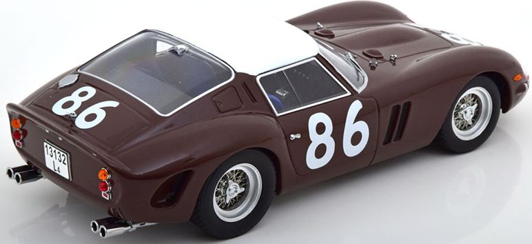 Available To Order – Ferrari 250 GTO #86 Targa Florio 1962 1:18 (KKS DC180737)