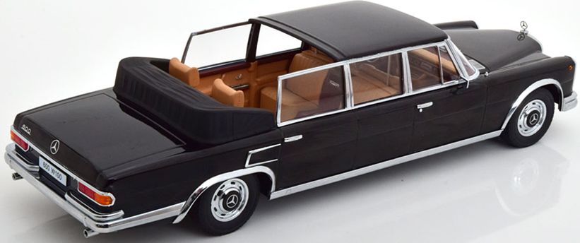 Available To Order – Mercedes 600 W100 Landaulet 1964 Black 1:18 (KKS DC181181)