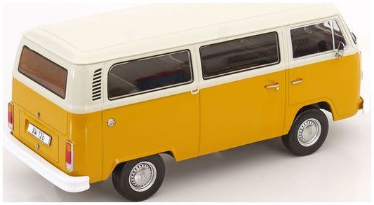 Available To Order – VW T2b Bus 1972 Yellow/White 1:18 (KKS DC181361)