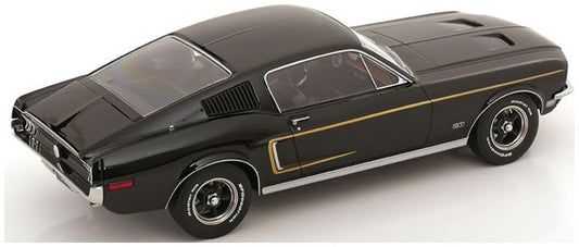 Available To Order – Ford Mustang GT Fastback 1968 Black 1:18 (KKS DC181393)