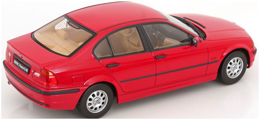 Available To Order – BMW 3 Series E46 Sedan 1999 Red 1:18 (KKS DC181435)