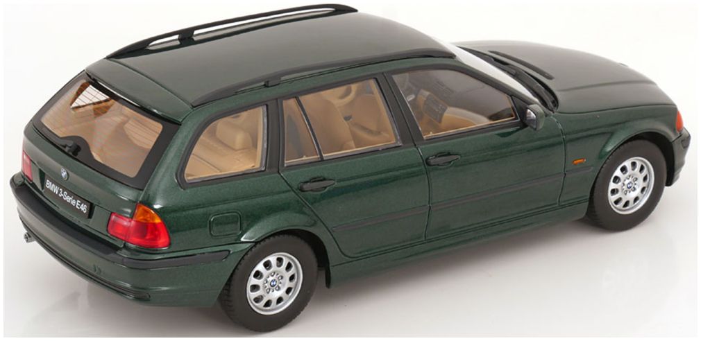 Available To Order – BMW 3 Series E46 Touring 1999 Green Metallic 1:18 (KKS DC181466)