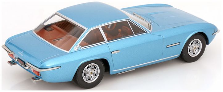 Available To Order – Lamborghini Islero S 1969 Light Blue Metallic 1:18 (KKS DC181581)