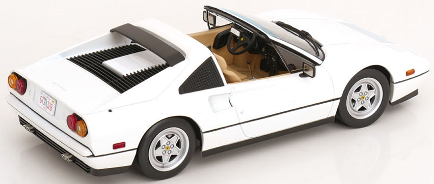 Available To Order – Ferrari 328 GTS 1985 US Version White 1:18 KK Scale Model (KKS DC181703)