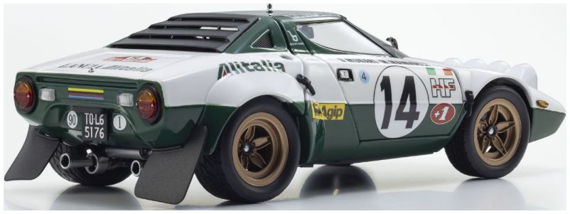 Available To Order – Lancia Stratos HF S.Munari Winner Monte Carlo 1975 Nr.14 1:18 Kyosho Model (KYO 08130E)