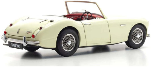 Available to Order – Austin Healey 3000 BN7 English White 1:18 (KYO 08149EW)