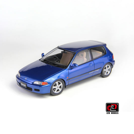 Available to Order – Honda Civic SiR II(EG6) Blue 1:18 (LCD 18018B)