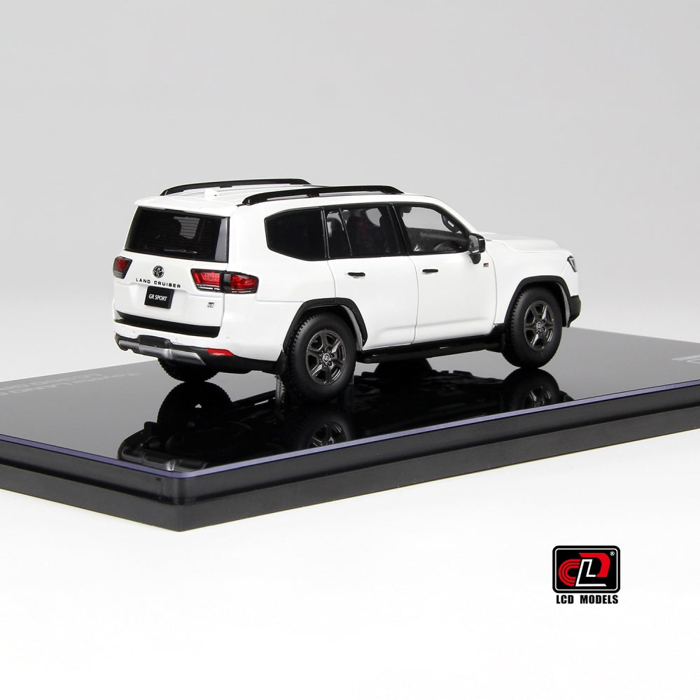 Available To Order – Toyota LC300-GR Sport White 1:43 LCD Models Model (LCD 43011W)