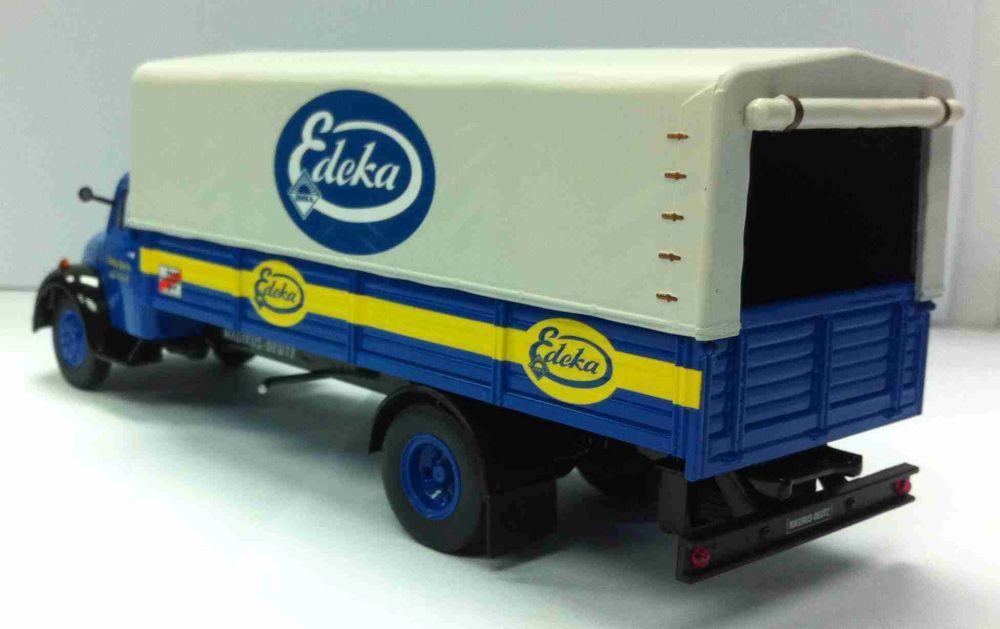 Margirus-Deutz - Edeka Berlin Covered pickup 1:43 – diecast model (view 3)