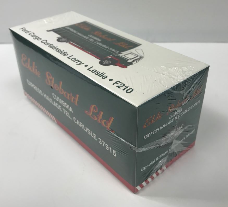 Ford Cargo Curtainside Lorry Stobart 1:76 – diecast model (view 2)