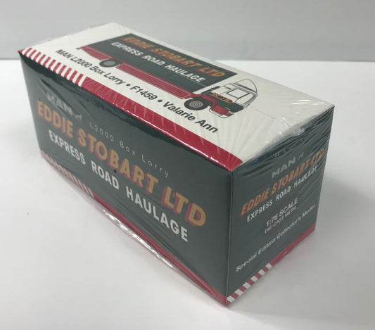 MAN L2000 Box Van Stobart 1:76 – diecast model (view 2)