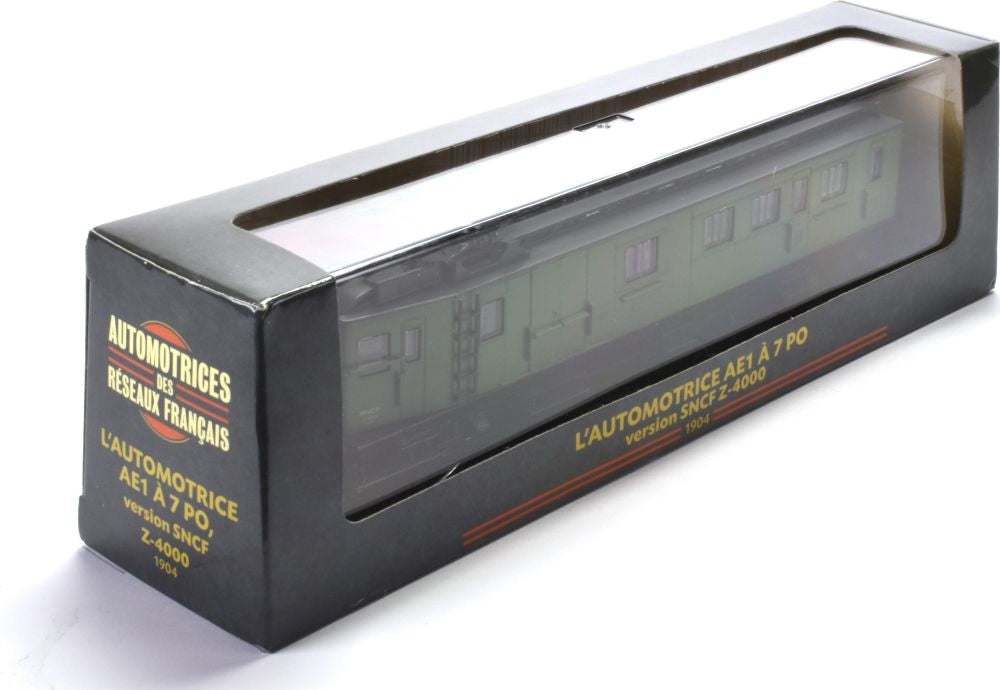 SNCF-4004 (L'Automotrice Ae1 A' 7 Po) (VERSION SNCF Z.4000) 1904 1:87 – diecast model (view 2)