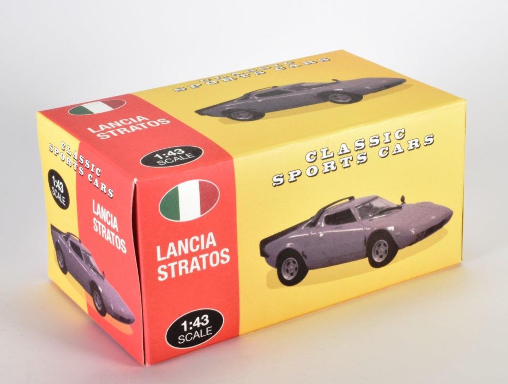 Lancia Stratos HF Stradale (1973) - Yellow 1:43 – diecast model (view 2)