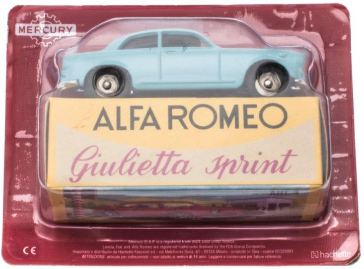Alfa Romeo Giulietta Sprint Veloce Mercury Collection by Hachette 1:48 – diecast model (view 3)