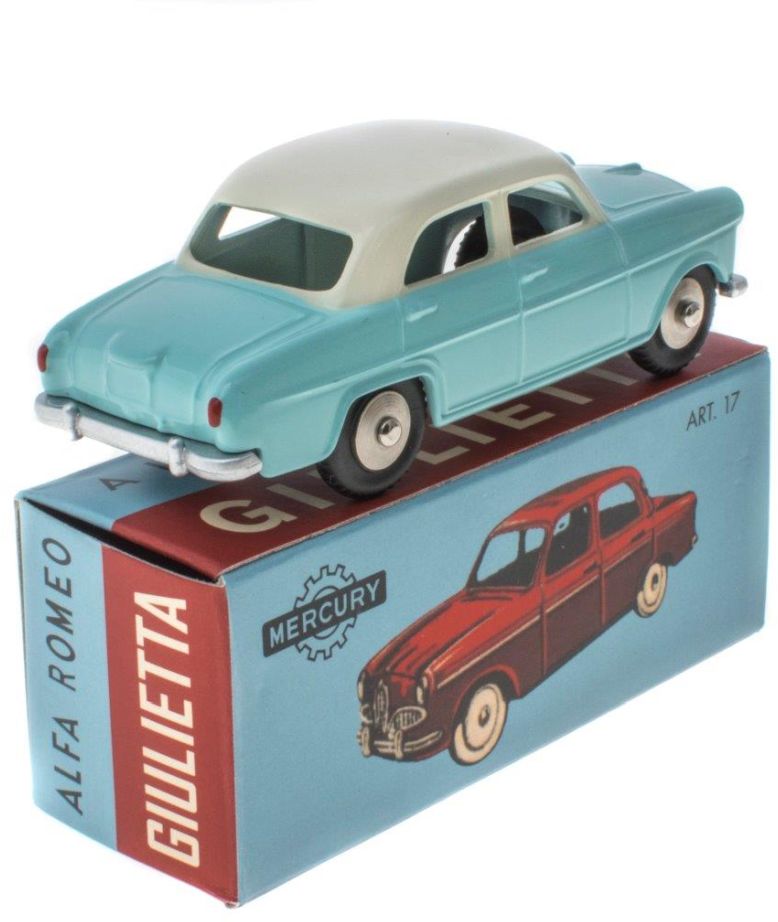 Alfa Romeo Giulietta Bicolor Mercury Collection by Hachette 1:48 – diecast model (view 3)
