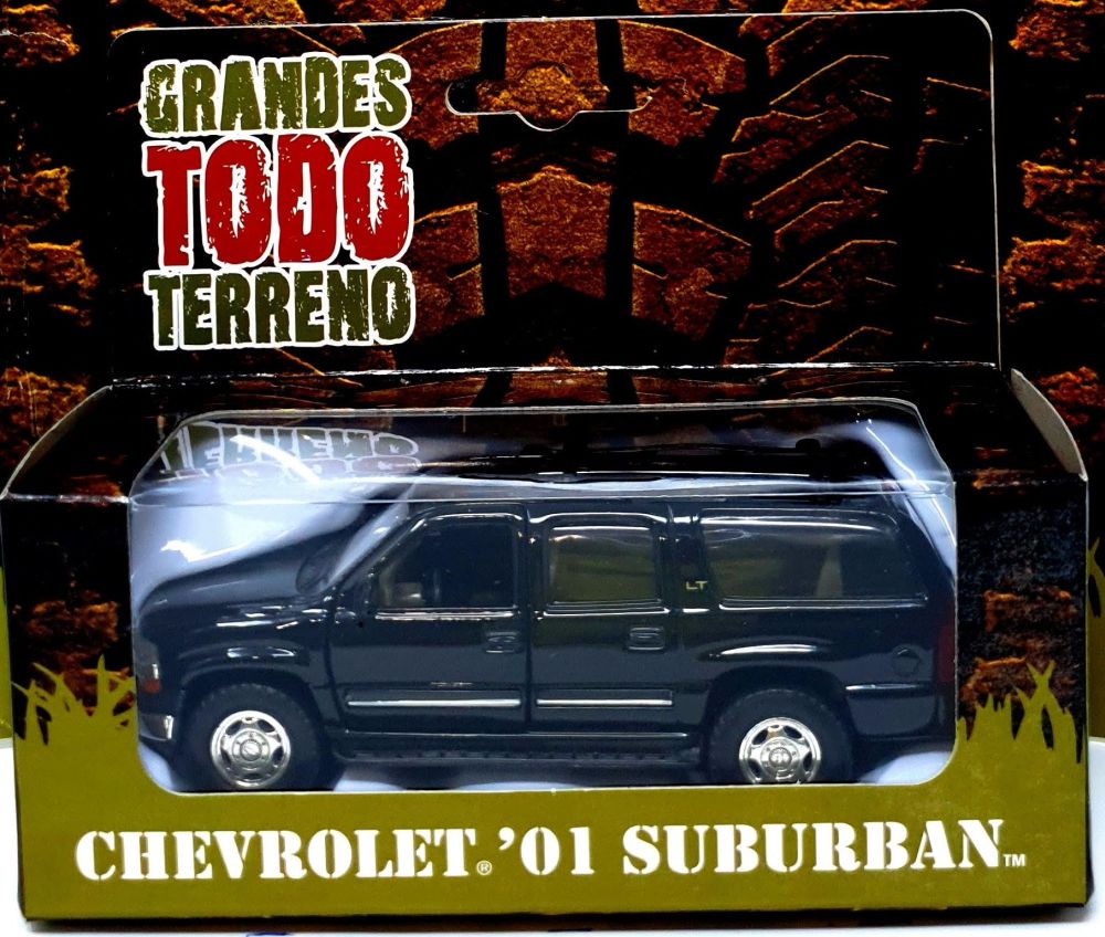 Chevrolet Suburban 2001 Black ~1:38 – diecast model (view 2)