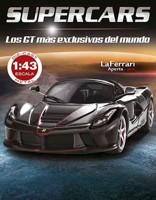 La Ferrari Aperta 2016 Cased - Supercar Collection 1:43 – diecast model (view 3)