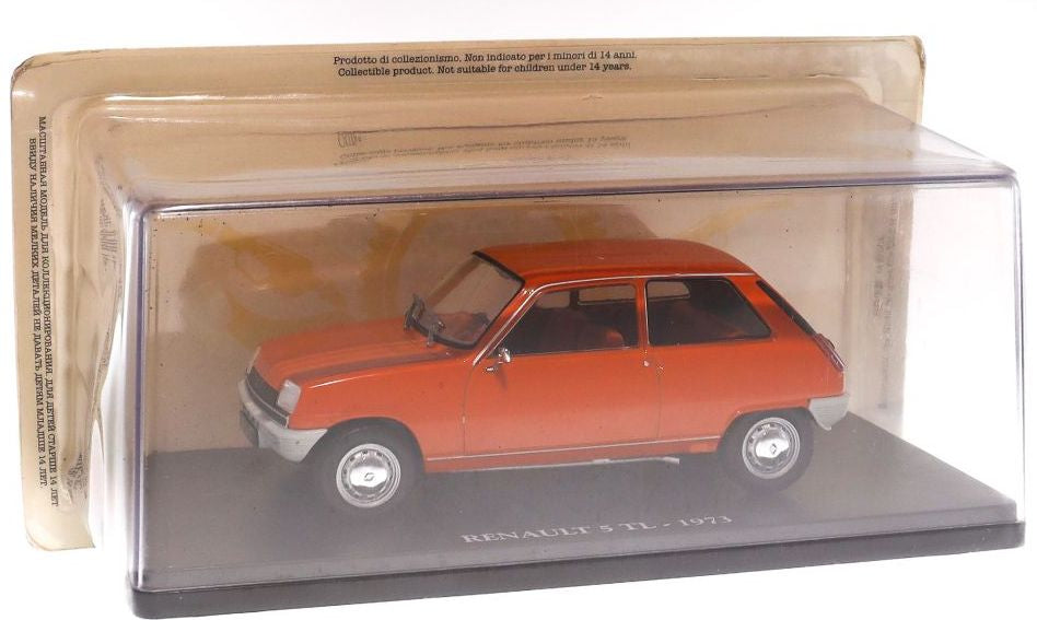Renault 5 Tl - 1972 1:24 European Vintage Cars - Cased 1:24 – diecast model (view 4)