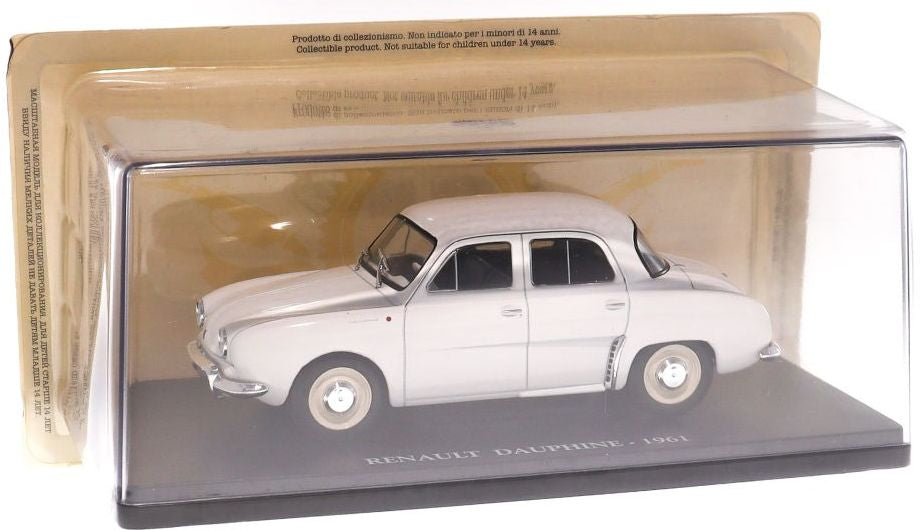Renault Dauphine - 1961 1:24 European Vintage Cars - Cased 1:24 – diecast model (view 4)