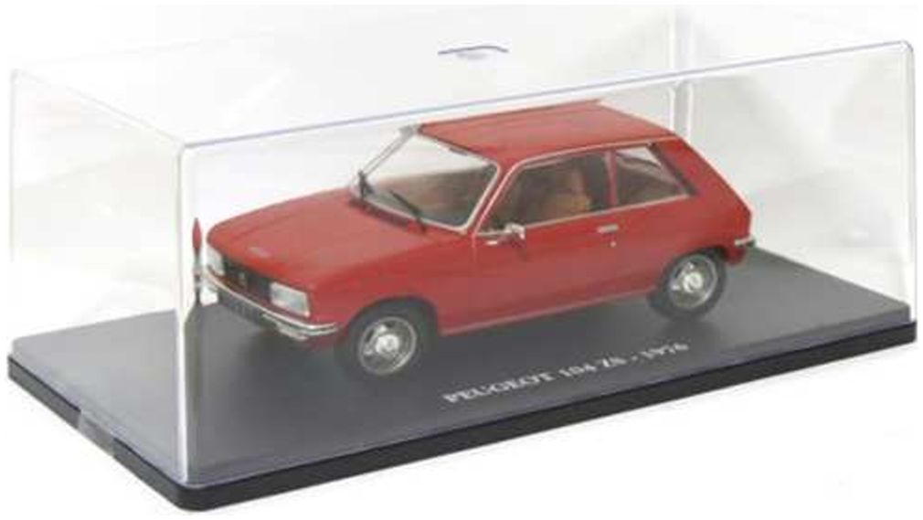 Peugeot 104 ZS 1976 1:24 European Vintage Cars - Cased 1:24 – diecast model (view 2)