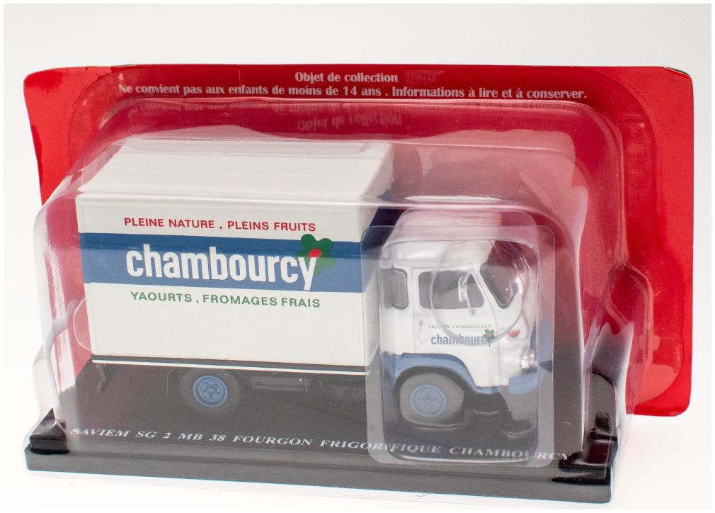 Saviem Sg 2 Mb 38 Fourgon Frigorifique 196 Chambourcy Renault Commercial Collection-B 1:43 – diecast model (view 3)