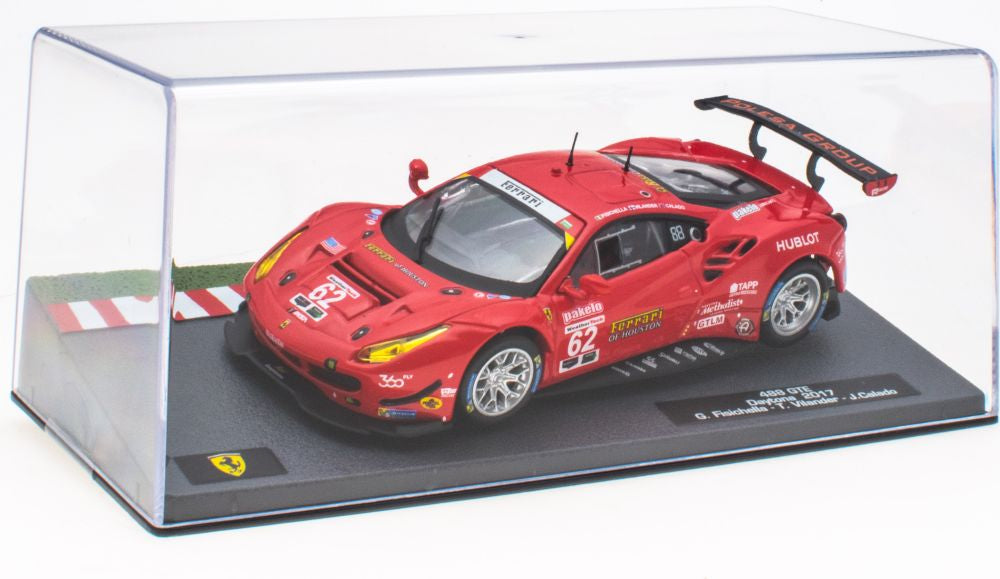 Ferrari 488 GTE Daytona 2017 - Fisichella Cased - Ferrari Racing Collection 1:43 – diecast model (view 3)