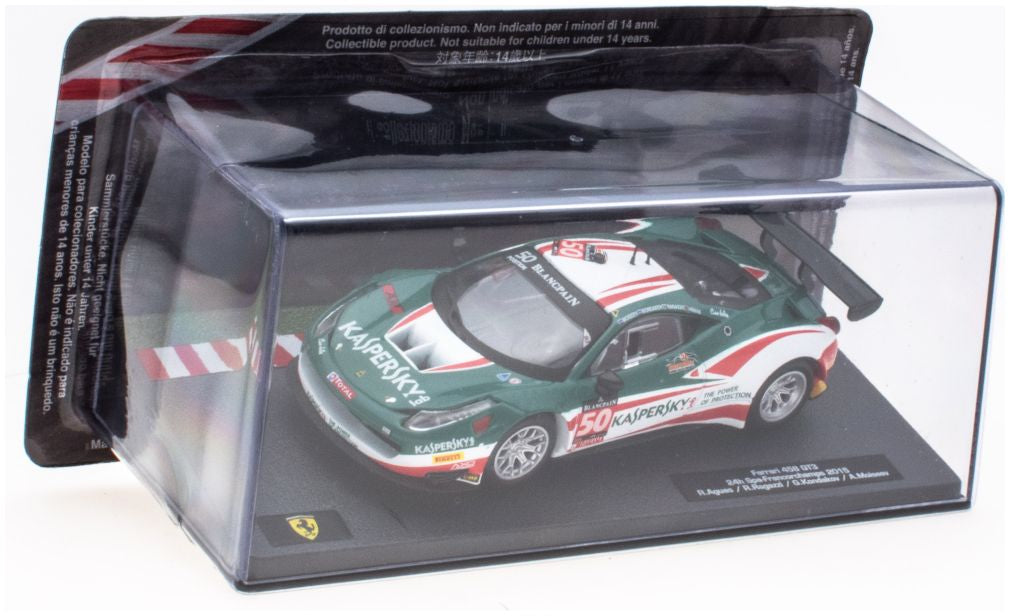 Ferrari 458 GT3 - 24h Spa-Francorchamps 20 Cased - Ferrari Racing Collection 1:43 – diecast model (view 3)