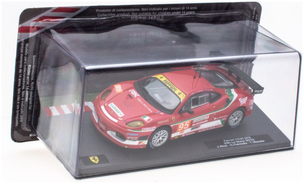 Ferrari F430 GT2 - 24h Le Mans 2010 - J. A Cased - Ferrari Racing Collection 1:43 – diecast model (view 3)