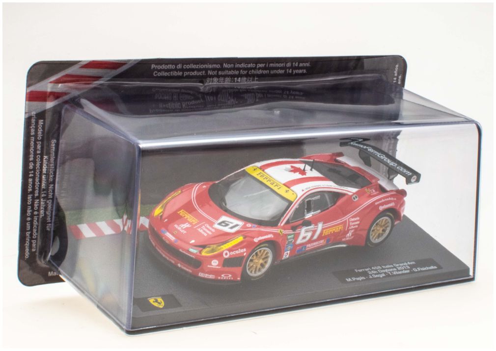 Ferrari 458 Italia Grand-Am 24h Daytona Cased - Ferrari Racing Collection 1:43 – diecast model (view 3)
