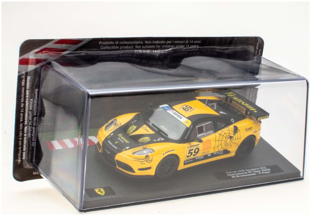 Ferrari 430 Scuderia GT3 -International GT Cased - Ferrari Racing Collection 1:43 – diecast model (view 3)