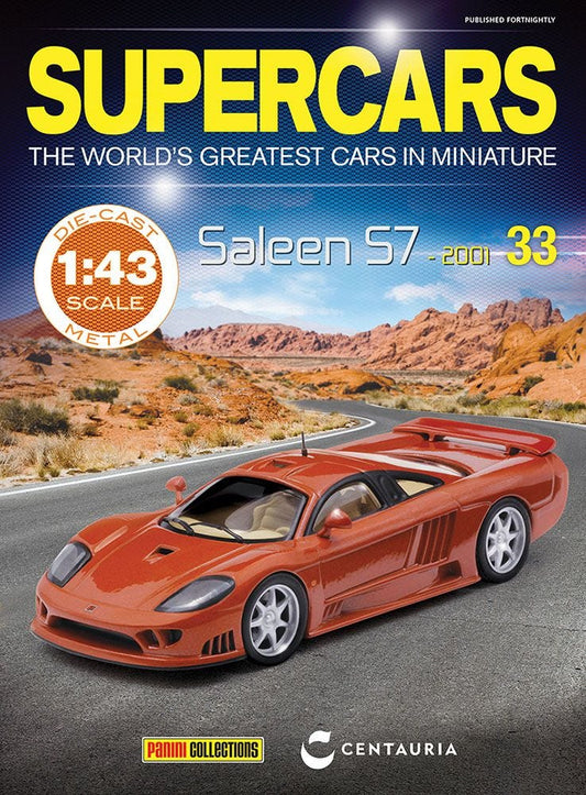 Saleen S7 2001 Cased - Supercar Collection 1:43 – diecast model (view 2)