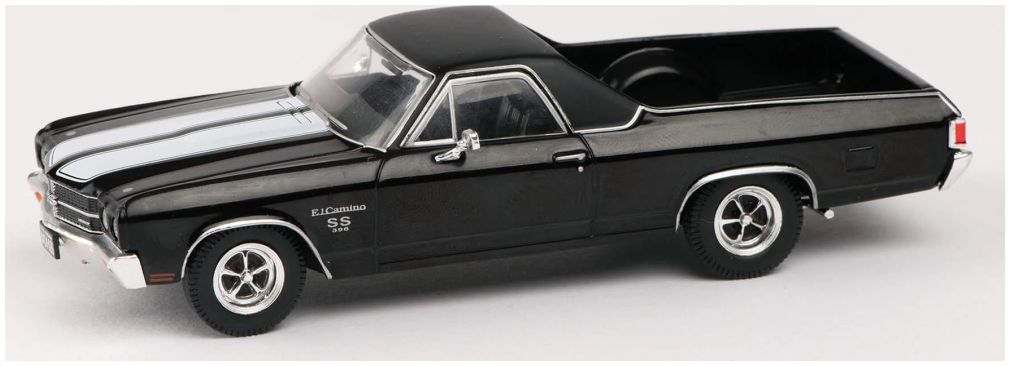 Available To Order – Chevrolet El Camino - Black (1970) American Car Collection 1:43 Magazine Model Model (MAG PP15)