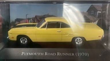 Available To Order – Plymouth Road Runner (1970) – Yellow American Car Collection - Cased 1:43 (MAG PPG9)