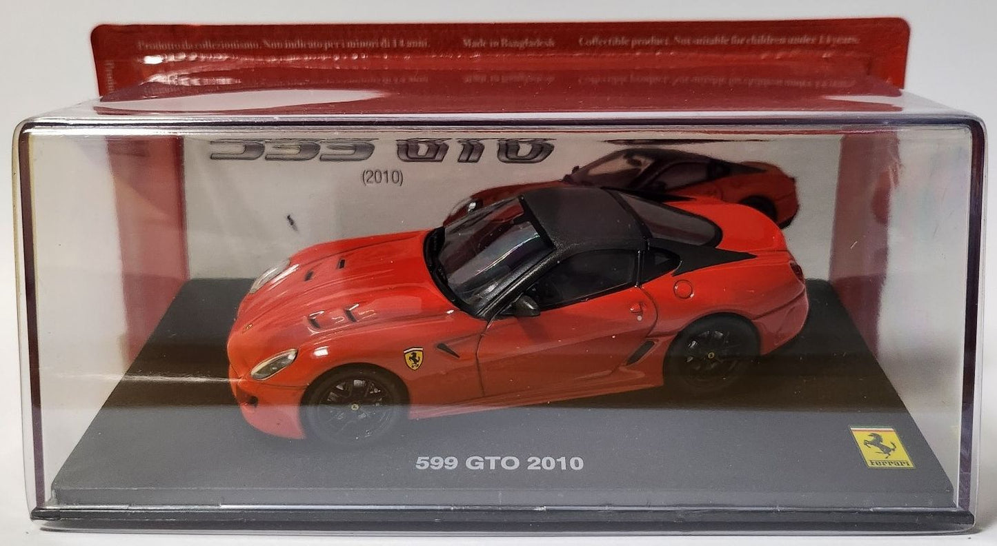 Available To Order – Ferrari 599 GTO 2010 - Red Ferrari Collection - cases 1:43 (MAG PQ07)