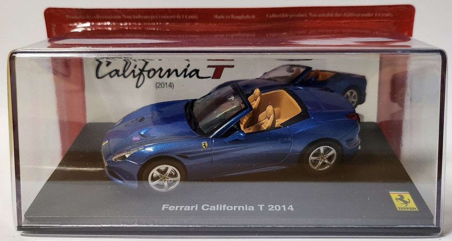 Available To Order – Ferrari California T 2014 - Blue Ferrari Collection - cases 1:43 (MAG PQ09)