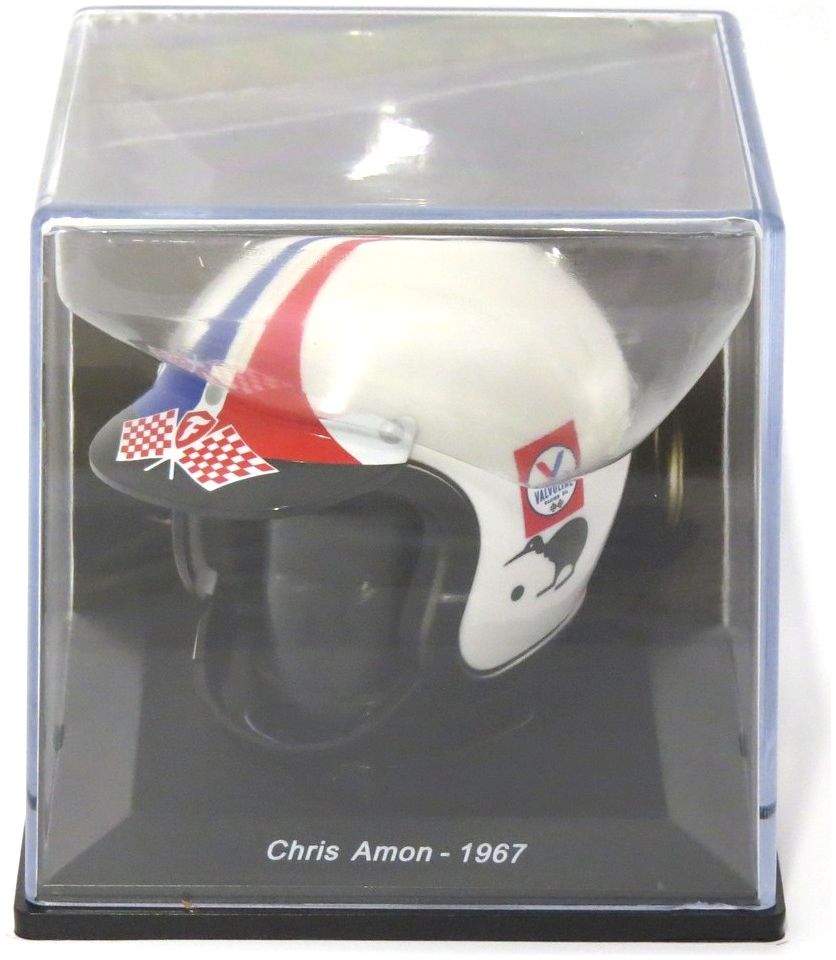 Chris Amon - 1967 Ferrari F1 Helmet Collection 1:5 - Cased 1:5 – diecast model (view 2)
