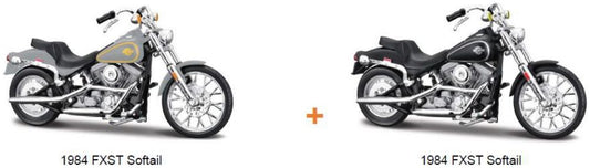 Available to Order – Harley Davidson Decade Duos 1980's 1:18 (MAI 37301-80)