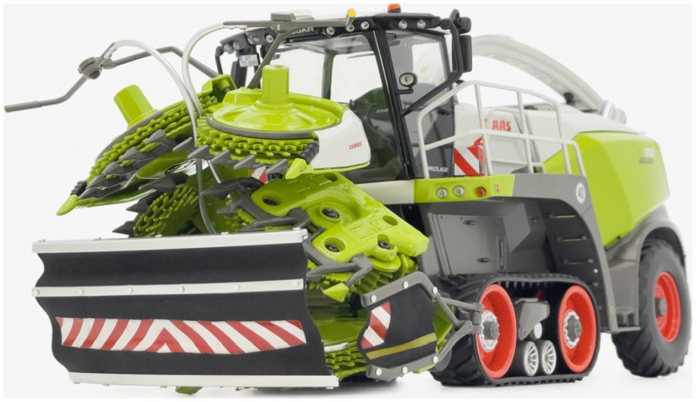 Available To Order – Claas Jaguar 990 Terra Trac w/Orbis 900 and Transportation System 1:32 (MAR 2506)