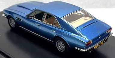 Available To Order – Aston Martin Lagonda S1 Blue Metallic 1974-1975 1:43 Matrix Model (MAX 40108-181)