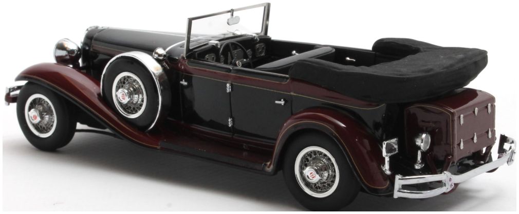 Available To Order – Cord L-29 Phaeton Sedan Black Open 1931 1:43 (MAX 40307-013)