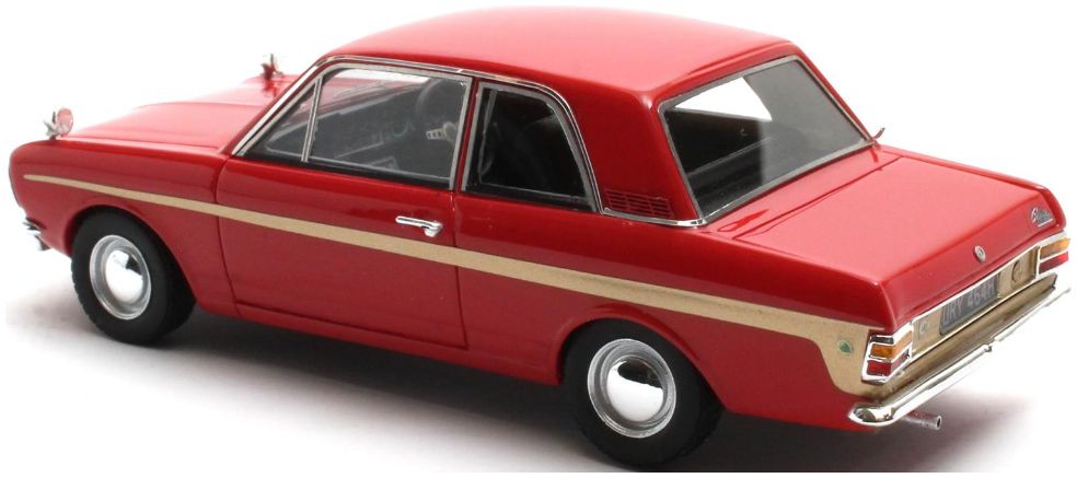 Available To Order – Ford Cortina Lotus MkII Red 1966-1970 1:43 (MAX 40603-102)