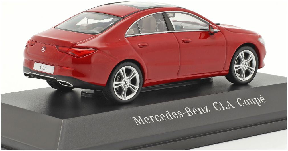 Available To Order – Mercedes CLA Coupe (C118) 2019 Jupiter Red 1:43 - Spark 1:43 (MER B66960471)