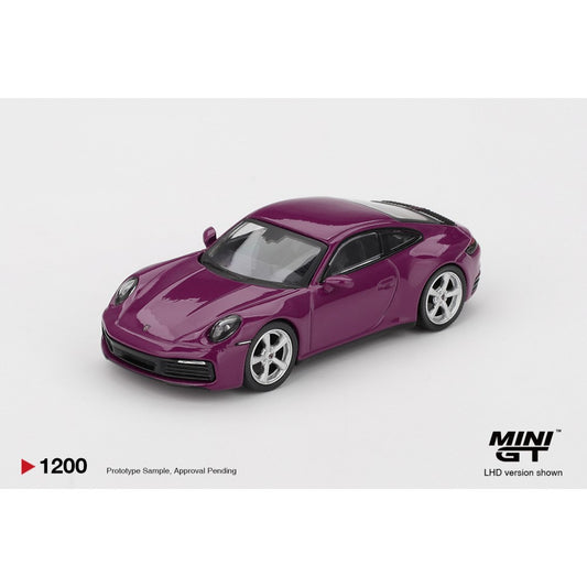 Pre-Order - 1:64 MINI GT Porsche 911 (992.1) Rubystone Red Set (Lhd) MGTS0021 Stocks Due Nov / Dec 2026