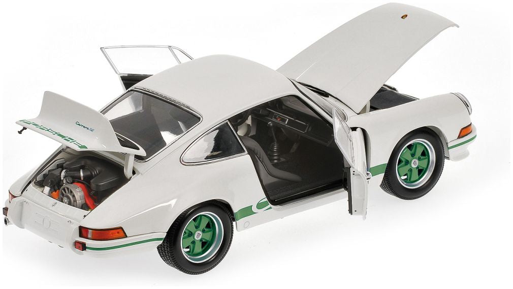 Porsche 911 Carrera Rs - 1972 - White 1:18 Minichamps Model (view 2)