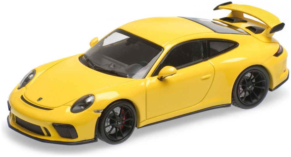 Available to Order – Porsche 911 Gt3 2017, Yellow, Sport Auto 1:43 (MIN 410 066029)